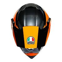 AGV AX9 Trail Adventure Helmet Gunmetal/Orange Product thumb image 7