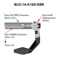 GBRacing Brake Lever Guard A160 with 14mm Insert – 15mm Product thumb image 7