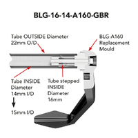 GBRacing Brake Lever Guard A160 with 16mm Bar End and 14mm Insert Product thumb image 7