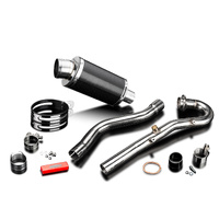 Kawasaki KLR650 F-G-H Adventure 2022-2025 225MM Oval Carbon Exhaust System Product thumb image 7