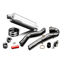 Kawasaki KLR650 F-G-H Adventure 2022-2025 350MM Oval Stainless Exhaust System Product thumb image 7