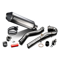 Kawasaki KLR650 F-G-H Adventure 2022-2025 343MM X-OVAL Titanium Exhaust System Product thumb image 7