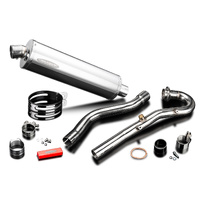 Kawasaki KLR650 F-G-H Adventure 2022-2025 450MM Oval Stainless Exhaust System Product thumb image 7