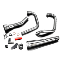 Honda CX500 CX500 Deluxe CX500C Custom 78-81 Stainless Reverse Cone Exhaust Product thumb image 7