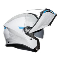 AGV Tourmodular Helmet Frequency Light Grey/Blue Product thumb image 8