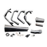 Honda CB500F Four 71-73 4 Into 1 Megaphone Stainless Steel Exhaust System Product thumb image 8
