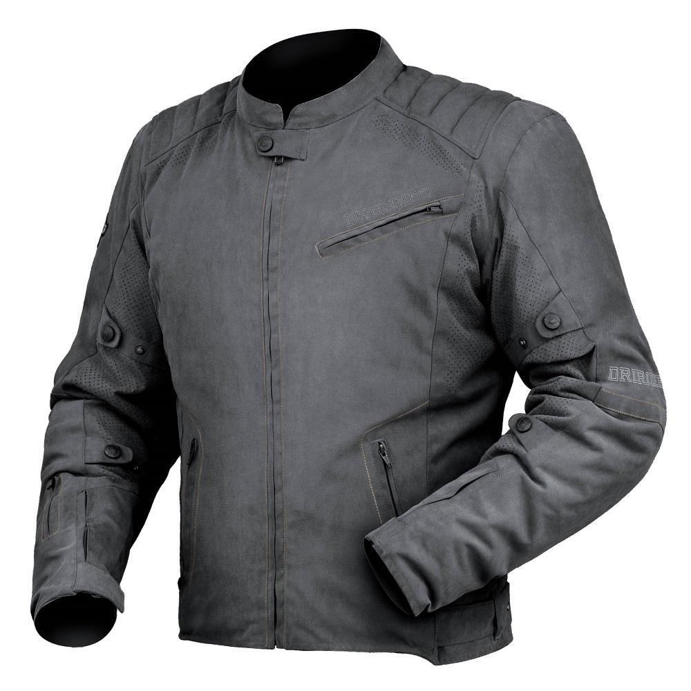 DRIRIDER SCRAMBLER TEXTILE JACKET BLACK