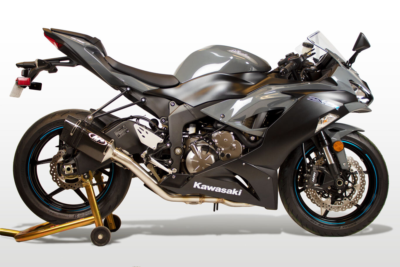 M4 FULL SYSTEM TECH1 CARBON CANISTER KAWASAKI ZX6R 2009-2024