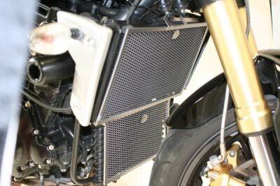 R&G Radiator AND OIL Cooler Guard SUZ GSXR1000 K7K8 (COLOUR:BLACK) Product main image