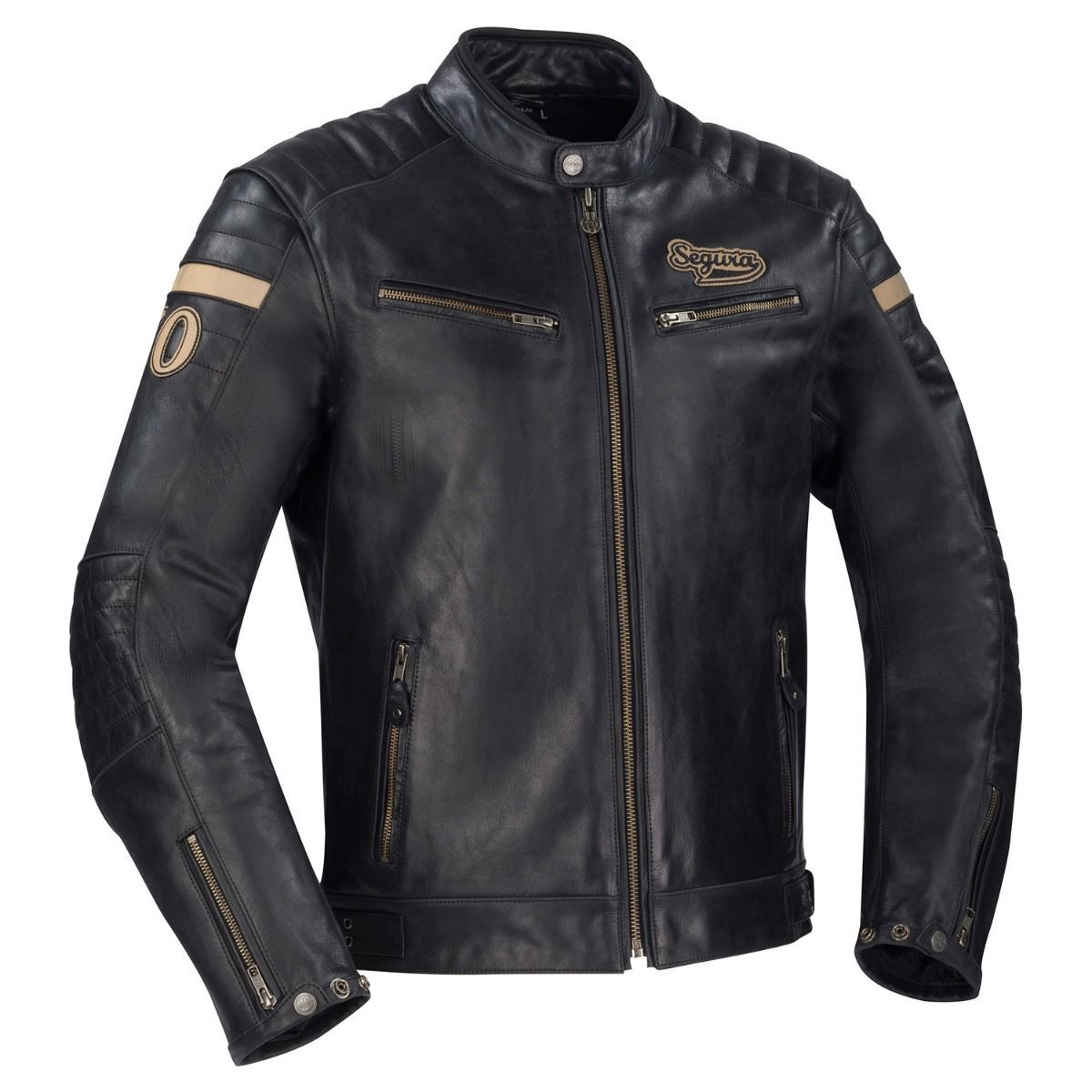 Segura Mortymer Leather Jacket Black Product main image