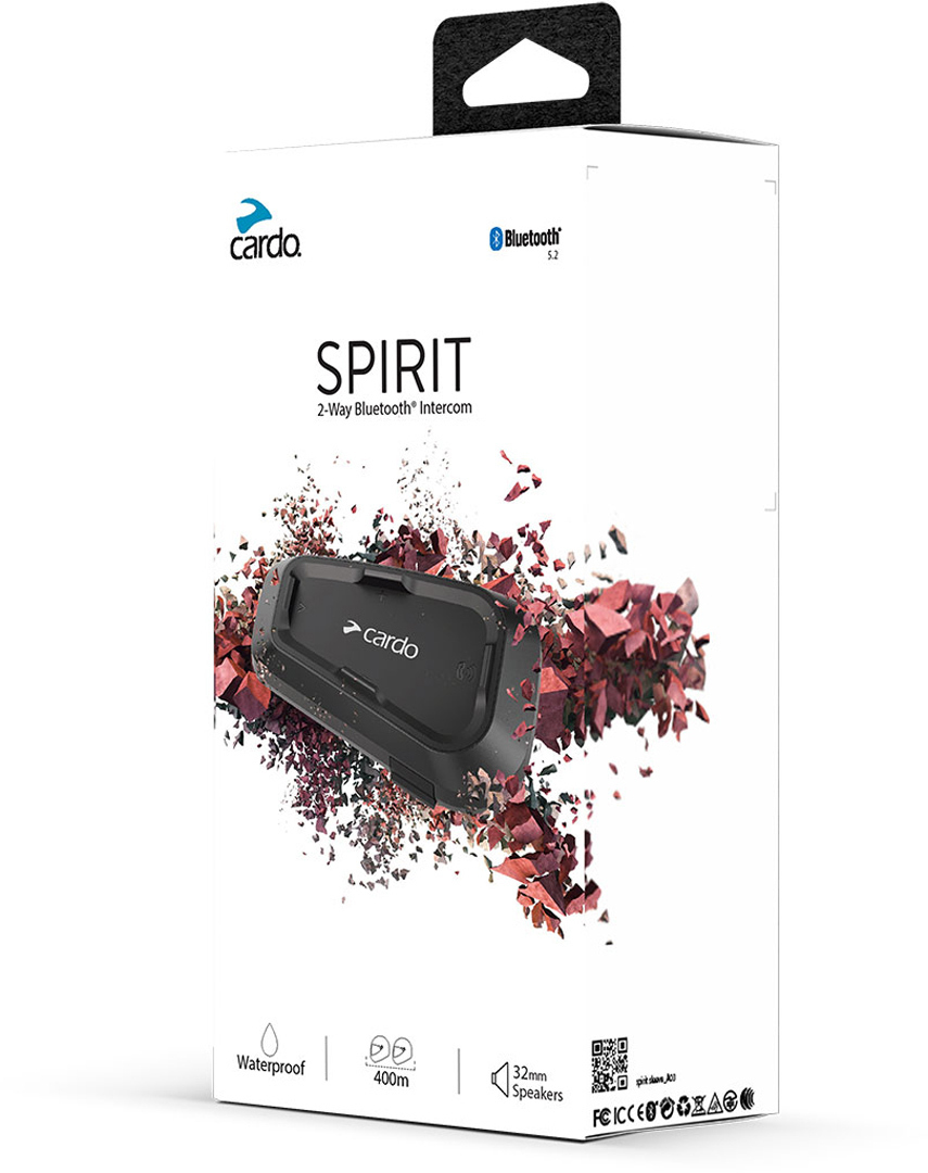 Cardo Spirit Communication System Single Pack Product main image