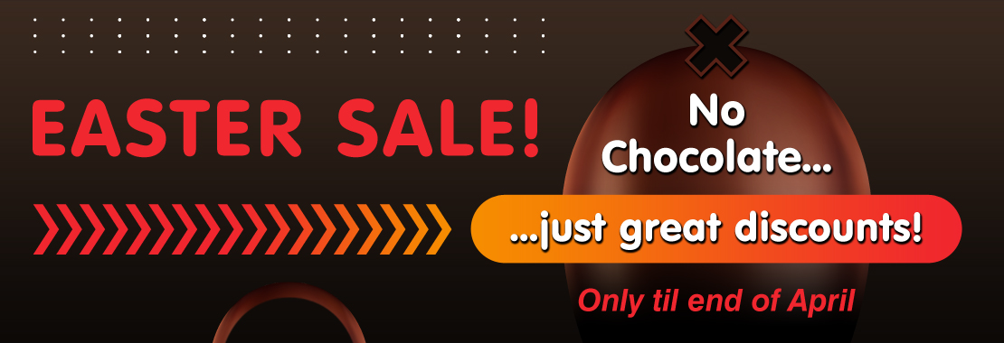 Easter Sale- No Cholcoates, just great bargains
