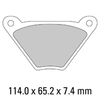 Ferodo Brake Disc Pad Set - FDB185 P Platinum Compound - Non Sinter for Road or Competition