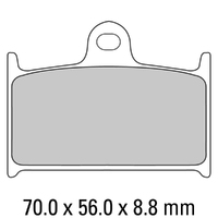 Ferodo Brake Disc Pad Set - FDB557 EF ECO Friction Compound - Non Sinter for Road Product thumb image 1