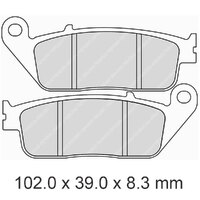 Ferodo Brake Disc Pad Set - FDB570 P Platinum Compound - Non Sinter for Road or Competition Product thumb image 1