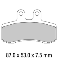 Ferodo Brake Disc Pad Set - FDB782 P Platinum Compound - Non Sinter for Road or Competition Product thumb image 1