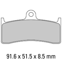 Ferodo Brake Disc Pad Set - FDB2036 CP911 Carbon Grip Compound - Racing Non Sintered Product thumb image 1