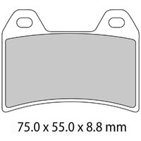 Ferodo Brake Disc Pad Set - FDB2042 ST Product thumb image 1