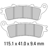 Ferodo Brake Disc Pad Set - FDB2075 EF ECO Friction Compound - Non Sinter for Road Product thumb image 1