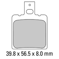 Ferodo Brake Disc Pad Set - FDB2081 S Scooter Compound - Non Sinter for Road