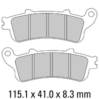 Ferodo Brake Disc Pad Set - FDB2098 P Platinum Compound - Non Sinter for Road or Competition