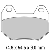 Ferodo Brake Disc Pad Set - FDB2102 P Platinum Compound - Non Sinter for Road or Competition
