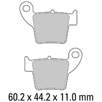 Ferodo Brake Disc Pad Set - FDB2139 EF ECO Friction Compound - Non Sintered Product thumb image 1