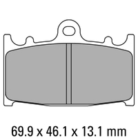 Ferodo Brake Disc Pad Set - FDB2163 ST Product thumb image 1