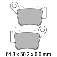 Ferodo Brake Disc Pad Set - FDB2165 EF ECO Friction Compound - Non Sinter for Road