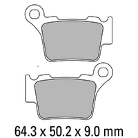 Ferodo Brake Disc Pad Set - FDB2165 EF ECO Friction Compound - Non Sinter for Road Product thumb image 1