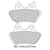 Ferodo Brake Disc Pad Set - FDB2202 ST