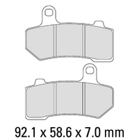 Ferodo Brake Disc Pad Set - FDB2210 ST Product thumb image 1