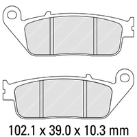 Ferodo Brake Disc Pad Set - FDB2225 EF ECO Friction Compound - Non Sinter for Road Product thumb image 1