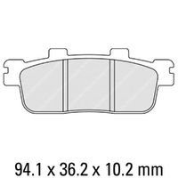 Ferodo Brake Disc Pad Set - FDB2226 EF ECO Friction Compound - Non Sinter for Road Product thumb image 1