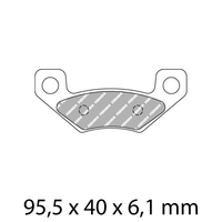 Ferodo Brake Disc Pad Set - FDB2272 SG Sinter Grip SG Compound - Road, Off-Road or Competition Product thumb image 1