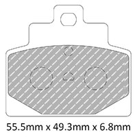 Ferodo Brake Disc Pad Set - FDB2277 AG Argento Compound - Non Sinter for Road