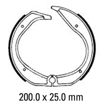 Ferodo Brake Shoe Set - FSB701 Product thumb image 1