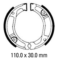 Ferodo Brake Shoe Set - FSB740 Product thumb image 1