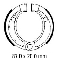 Ferodo Brake Shoe Set - FSB753 Product thumb image 1