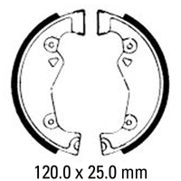 Ferodo Brake Shoe Set - FSB836 Product thumb image 1