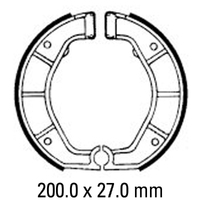 Ferodo Brake Shoe Set - FSB863 Product thumb image 1