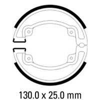 Ferodo ECO  Brake Shoe Set - FSB958 EF Product thumb image 1