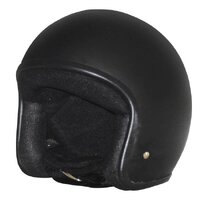 M2R 225 Helmet Flat Black No Peak