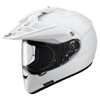 Shoei Hornet Adventure Dual Sport Helmet Solid White