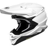 Shoei VFX-WR Off Road Helmet Solid White Product thumb image 1