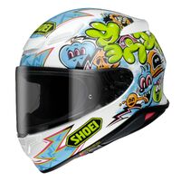 Shoei NXR2 Helmet Mural TC-10 White/Blue Product thumb image 1