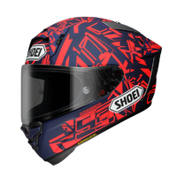 Shoei X-SPR PRO Helmet Marquez Dazzle TC-10 Blue/Red Product thumb image 1