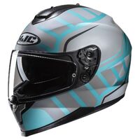 HJC C70N Helmet - Holt MC-4SF - Grey/Blue Product thumb image 1