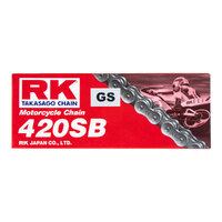 RK Chain 420 - 136 Link - Gold