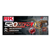 RK Chain 520MXZ5 - 120 Link - Red